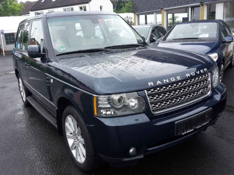 Left hand drive LANDROVER RANGE ROVER 4.4 TDV8 AUTOBIOGRAPHY